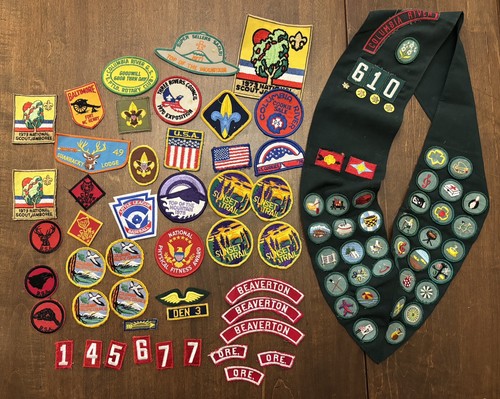 Vintage girl scout sash - vintage,