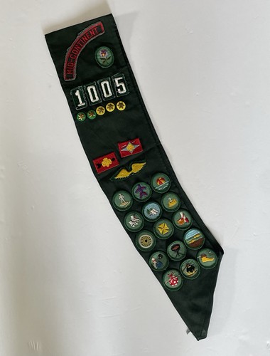 Vintage boy scouts - vintage, sash